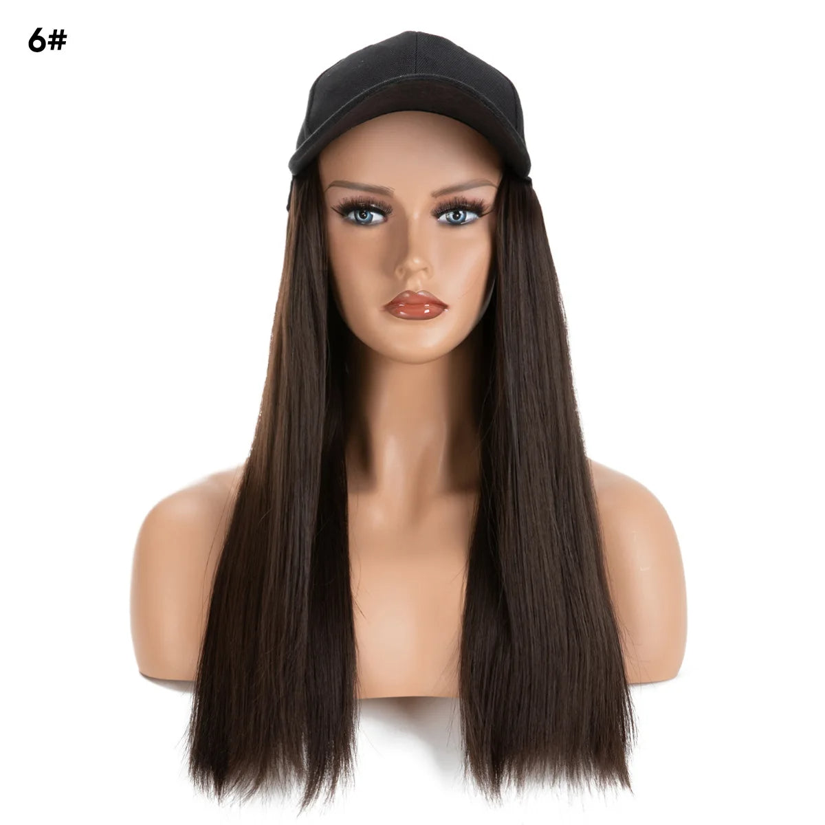 TravelHair Peluca con Gorra